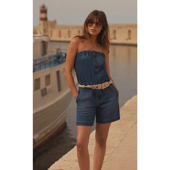 Pilcro Denim Romper - New Small - Picture 1 of 6